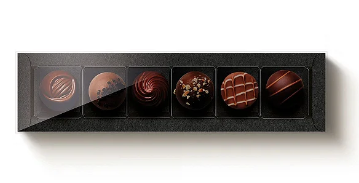 CROMUS Caixa Preta Ret. c/ Tampa p/ 6 Doc...