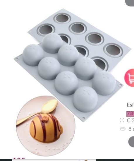 ALLONSY Forma Silicone Esfera 8Cav 105mL ...