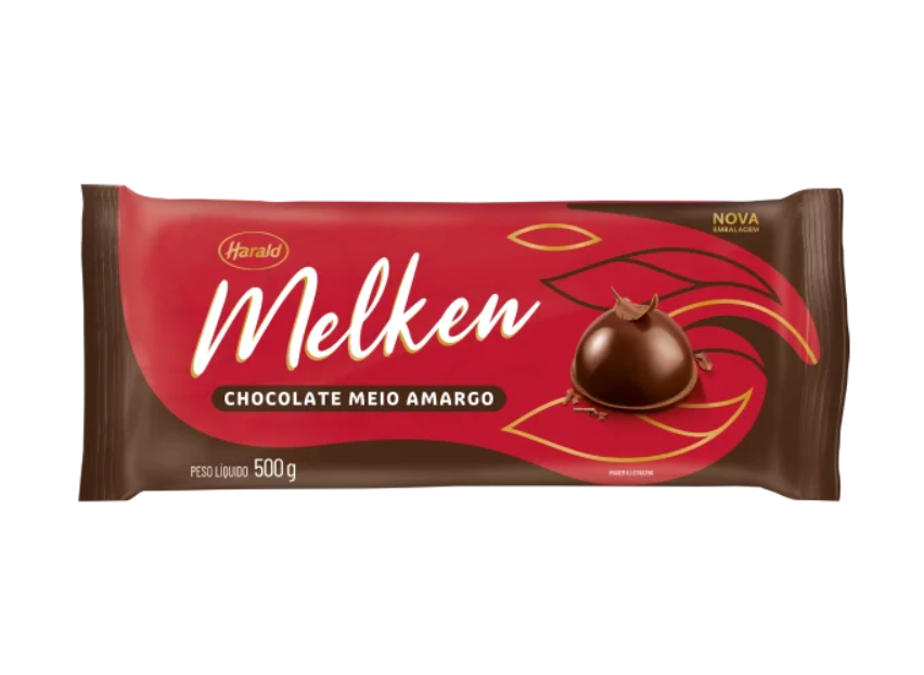 HAR MELKEN Choc Meio Amargo barra - 500gr...