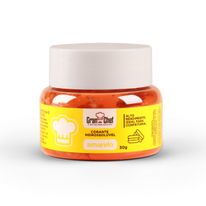 GRAN CHEF Corante Hidro - Amarelo 30g