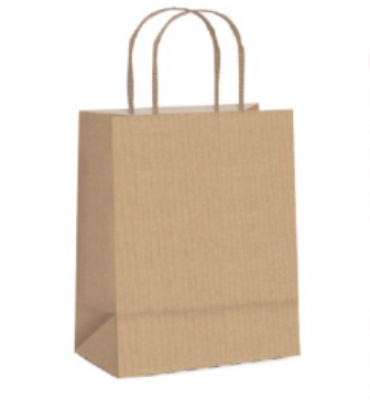 CROMUS Sacola Kraft M 26x19,5x9,5 - 1un