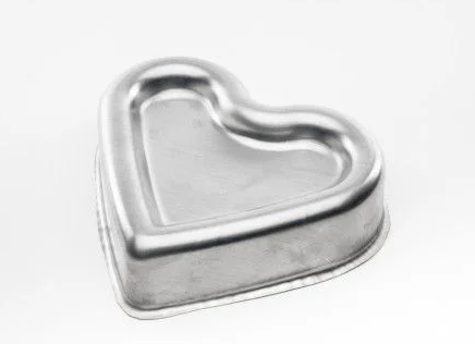 SC Forma Alumínio Ballerine Coração M 20x...