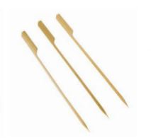 SILV Palito Bambu Petiscos Golf 18cm - 20und