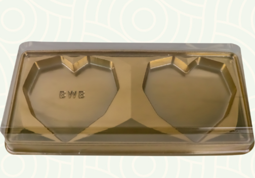 BWB14050 Caixa p/Coração Lapi. Dourado 2C...