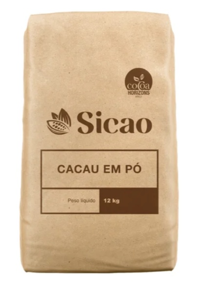 SICAO Cacau Em Pó 100% Saca 12kg