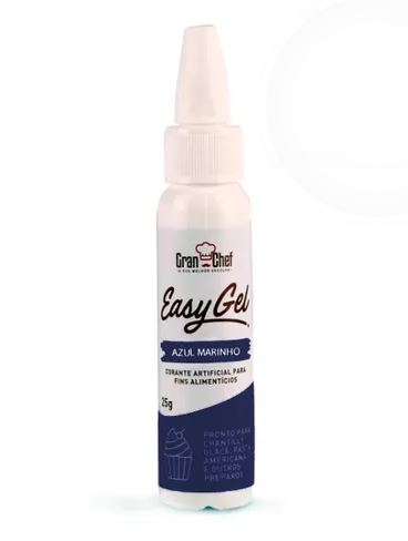 GRAN CHEF Corante Easy Gel - Azul Marinho...