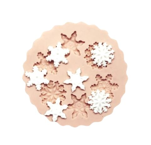 MAZ 1683 Molde de Silicone Floco de Neve