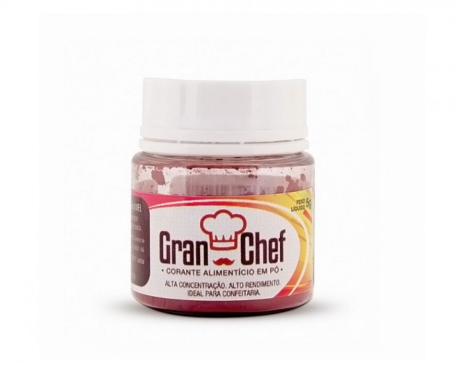 GRAN CHEF Corante Hidro - Vermelho 5g