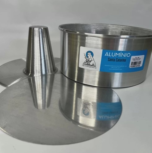 SC Forma Alumínio Suiça Reta Fundo Falso ...