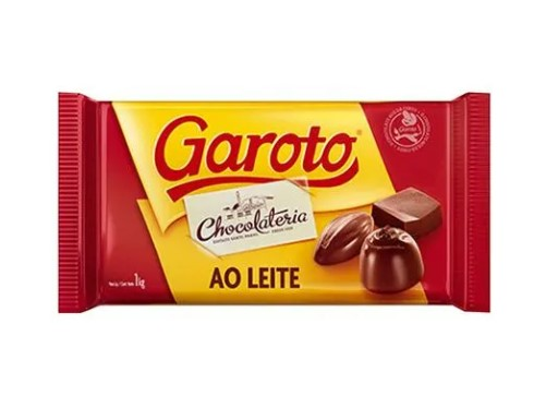 NESTLÉ Garoto Choc Ao Leite Barra - 1kg