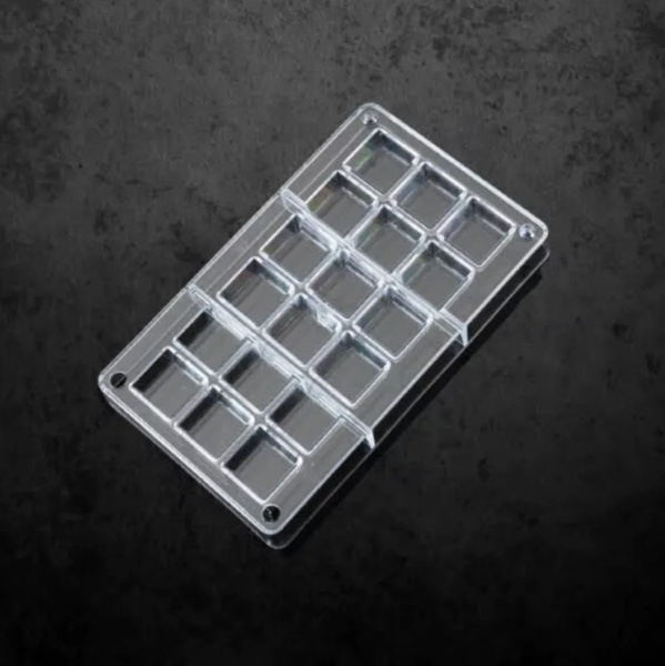 SILV Forma Policarbonato Bombom Quadrado ...