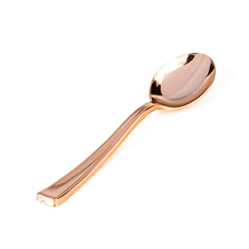 SILV Colher Sobremesa Premium Rose Gold -...