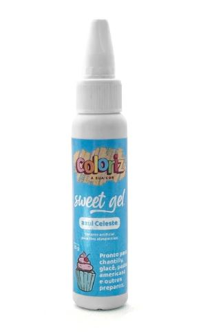 COLORIZ Corante Sweet Gel - Azul Celeste 25g