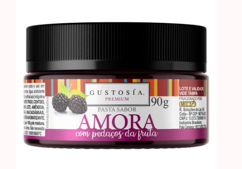 GUSTOSIA Pasta Saborizante Amora - 90g