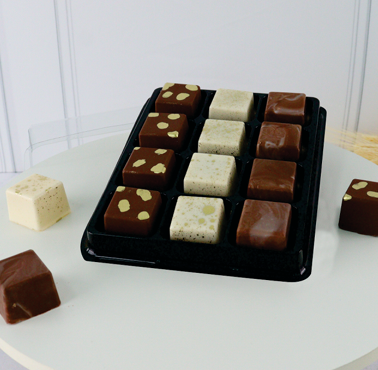 BWB142930 Caixa Bombom Quadrado 12cav Pre...