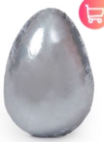 CROMUS Folha Chumbo Ovo 50g 15x15 Prata -...