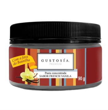 GUSTOSIA Pasta Baunilha French Vanilla - 90g