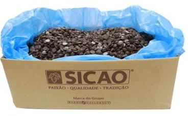 SICAO Choc Gotas ao Leite 38% 20kg SELEÇÃO