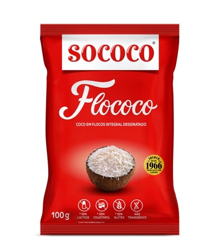 SOCOCO Coco Flocos Umido Adoçado Sweet - ...