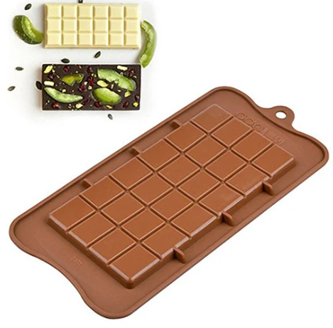 SILV Molde Silicone Chocolate Barra de Ch...