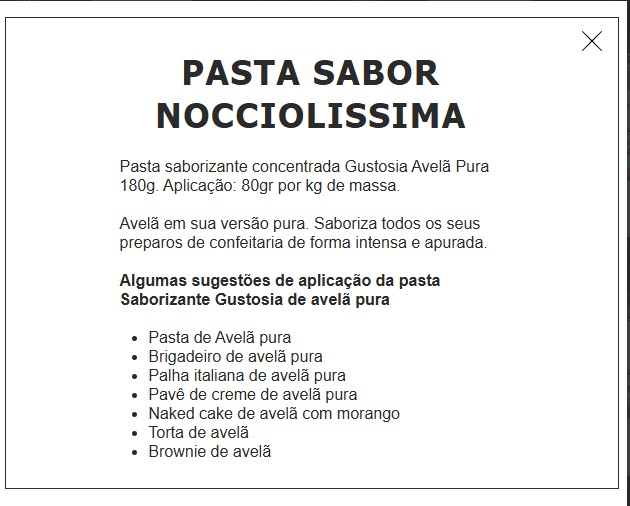 GUSTOSIA Pasta Pura de Avelã Nocciolissim...