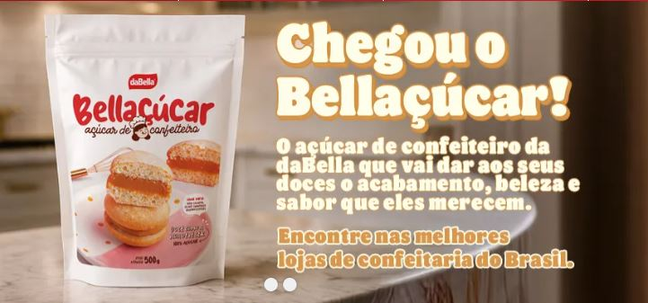 DABELLA Açúcar Confeiteiro 100% Bellaçúca...