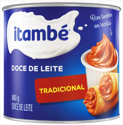 ITAMBE Doce de Leite Tradicional Lata 800g