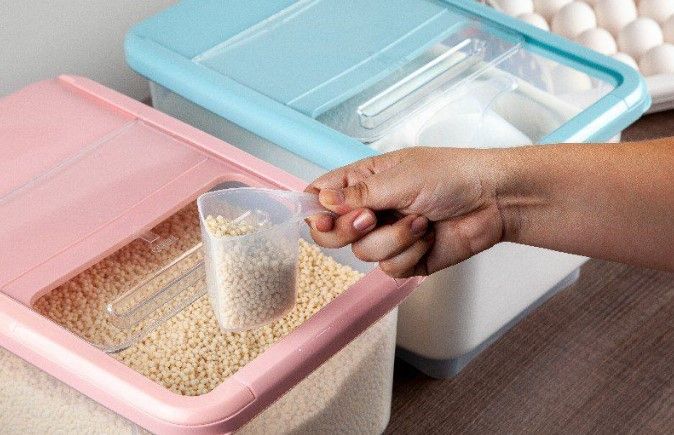 ALLONSY Caixa Armazenamento 10kg Branco 1und