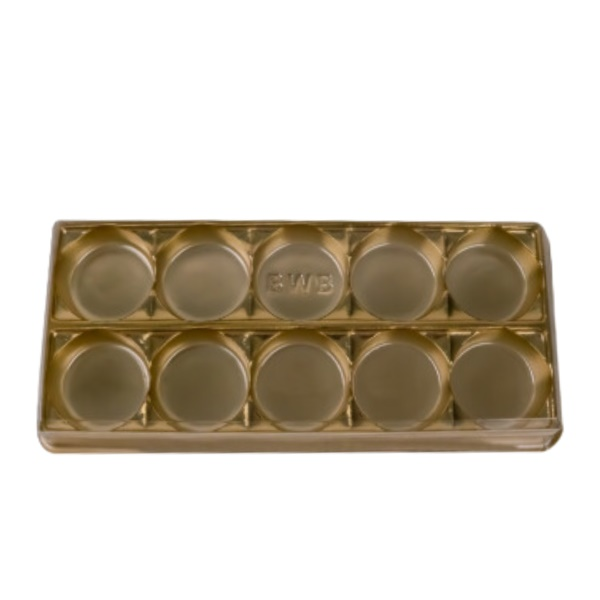 BWB14002 Caixa p/ Bombom c/10 Cav. Vermel...