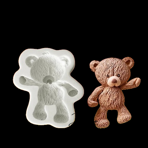 MAZ 2685 Molde de Silicone Urso Fofo
