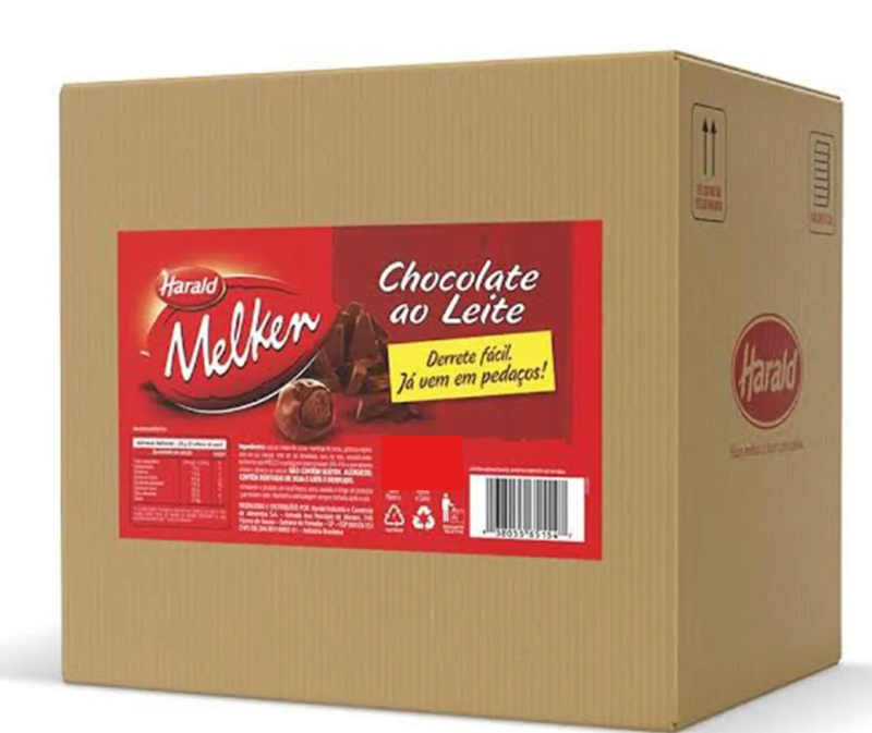 HAR MELKEN Choc Branco gotas Cx 10kg NOBRE