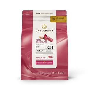 CALLEBAUT Choc Ruby RB1 32,5% Gotas 2,5kg