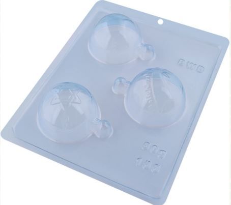 BWB 155 Forma 3 Partes Bolas De Natal 3 Cav