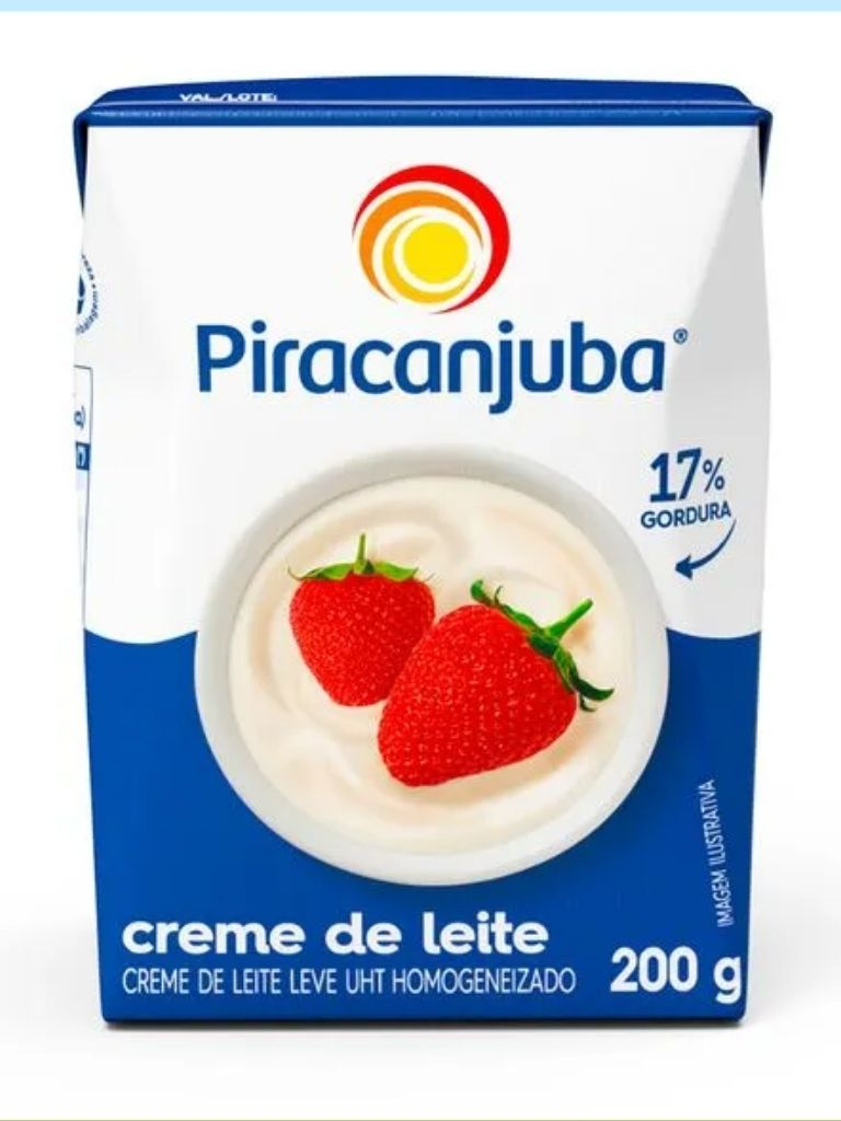 PIRACANJUBA Creme de Leite 15% 200g