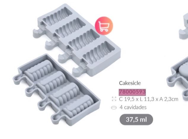 ALLONSY Forma Silicone Picolé Cakesicle 4...