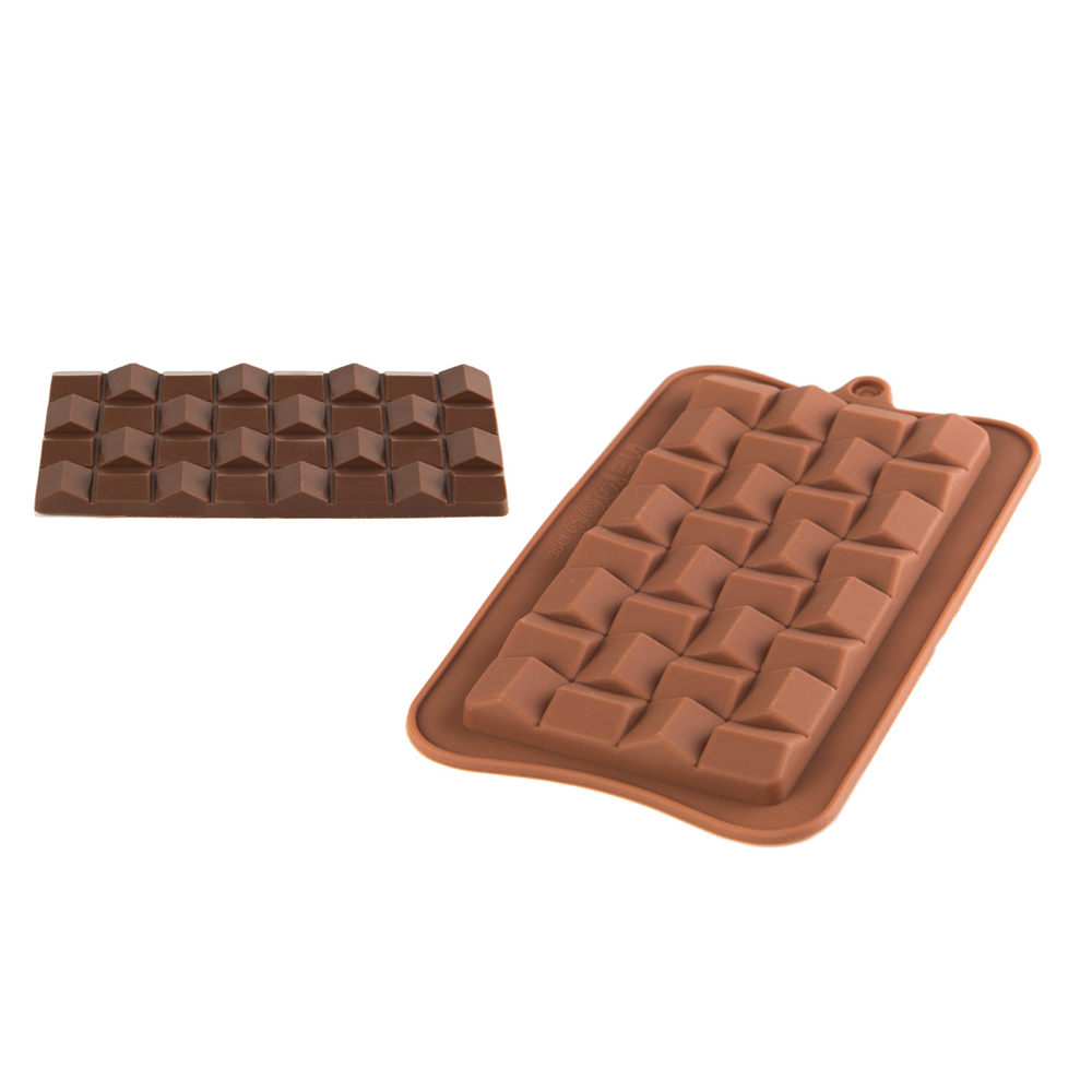 SILV Molde Silicone Chocolate Tablete 3D