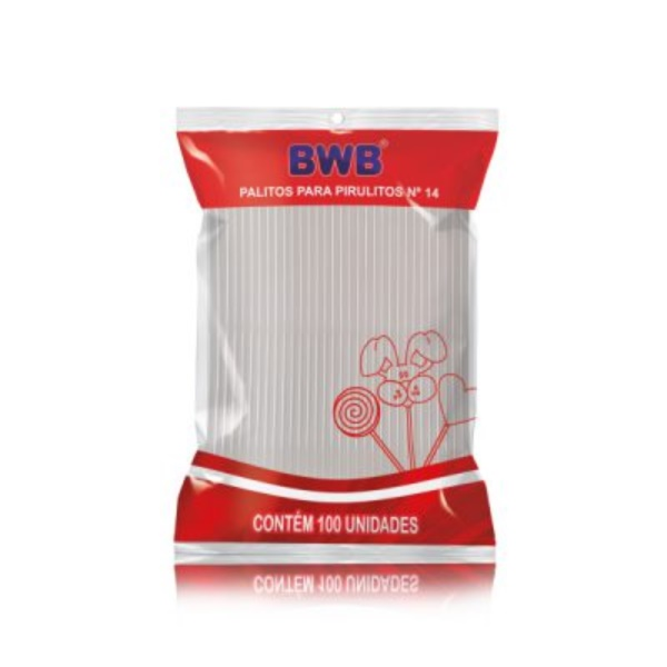 BWB115 Palitos para Pirulito P Cristal n°...