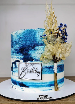 CRDZO Flor desidratada Azul 02 - 1un