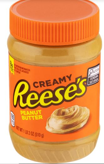 REESES Pasta Amendoim Americana Creamy 510g