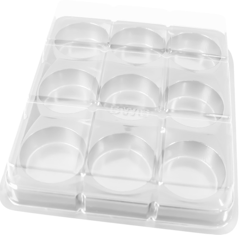 BWB142650 Caixa Bombom Retangular 9cav Cr...