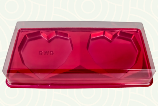 BWB14052 Caixa p/ Coração Lapi Vermelho 2...