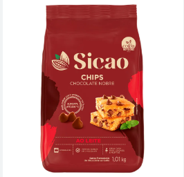 SICAO Chips Chocolate Ao Leite 1,01kg