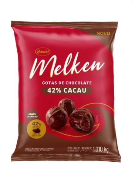 HAR MELKEN Choc Amargo 42% gotas 1,01kg N...