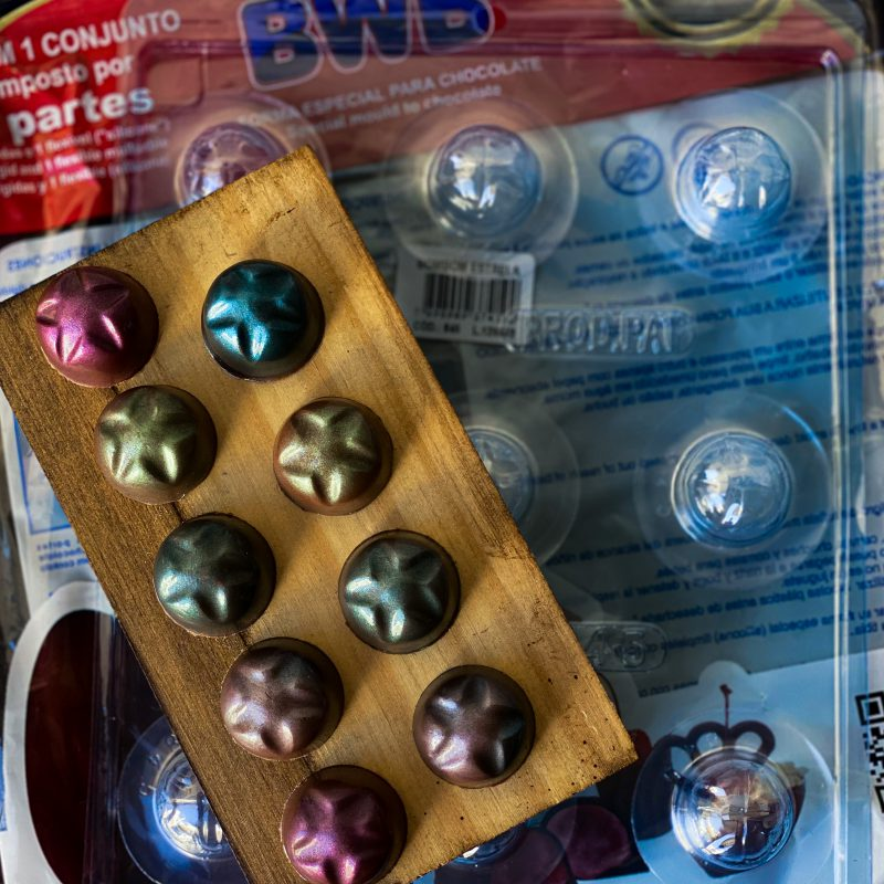 BWB 845 Forma 3 Partes Bombom Trufa Estre...