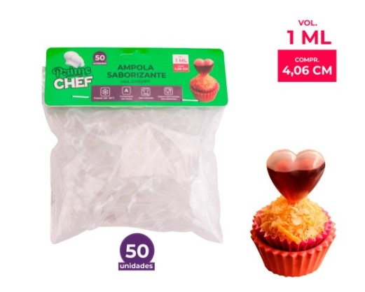 PRIME CHEF Ampola Coração 1mL 50 und