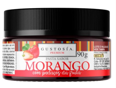 GUSTOSIA Pasta Saborizante Morango 90g