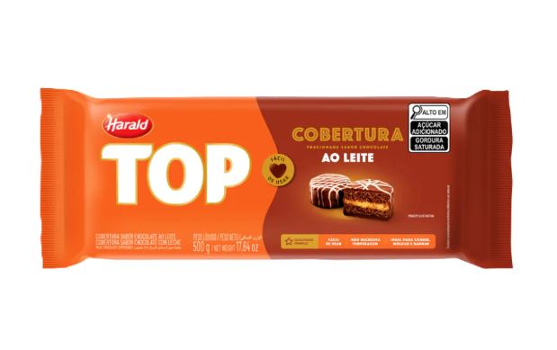 HAR Cob Ao Leite Barra 500g TOP