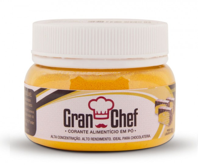 GRAN CHEF Corante Lipo - Amarelo 30g