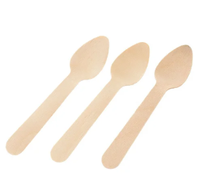 SILV Colher Madeira Natural Grande 16cm -...