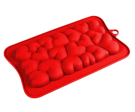 PRIME CHEF Forma Silicone Coração 01